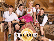 Tablet Screenshot of freibier-party.de